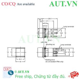 Ảnh của Công tắc nút nhấn Omron A16-ARM-2
