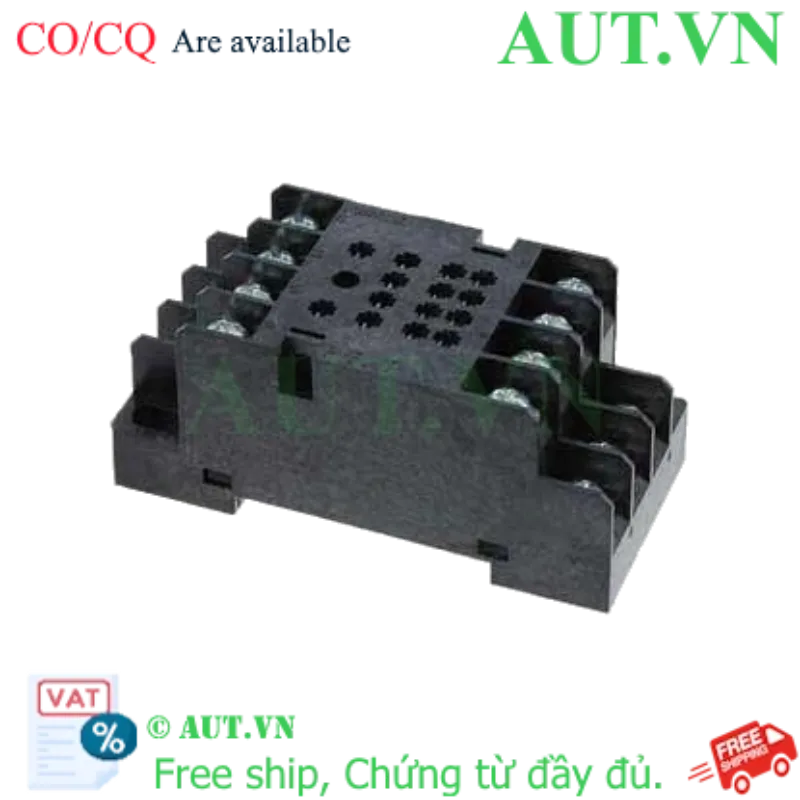 Ảnh của Đế Rơ Le Omron PYF14T 14 Chân - Lắp Thanh Ray DIN, 5A, Chuẩn MY4