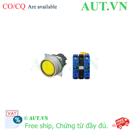 Ảnh của Công tắc nút nhấn Omron A22NL-MNA-TYA-G101-YE