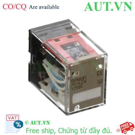 Ảnh của Rơ le trung gian Omron MY4ZN DC12 (S)
