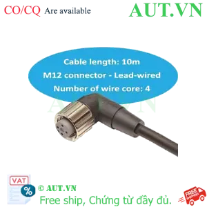 Ảnh của Cable cho cảm biến Omron XS2F-M12PVC4A10M