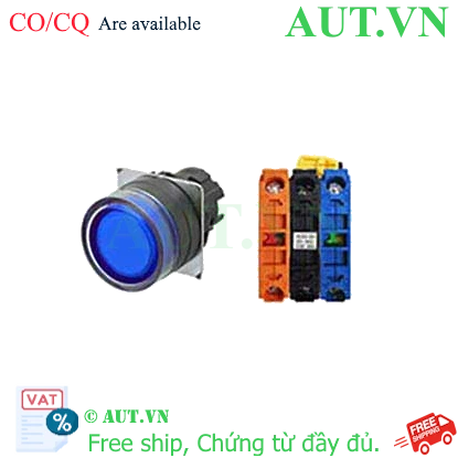Ảnh của Công tắc nút nhấn Omron A22NL-BGM-TAA-G102-AC