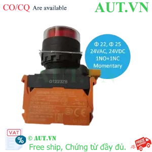 Ảnh của Công tắc nút nhấn Omron A22NL-BGM-TRA-G102-RC