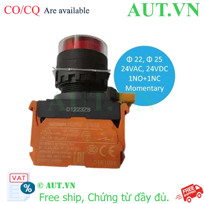 Ảnh của Công tắc nút nhấn Omron A22NL-BGM-TRA-G102-RC