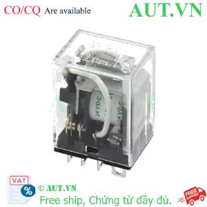 Ảnh của Rơ Le Trung Gian Omron LY2-C DC24 - 24VDC, 10A, 8 Chân DPDT Chính Hãng AUT VN