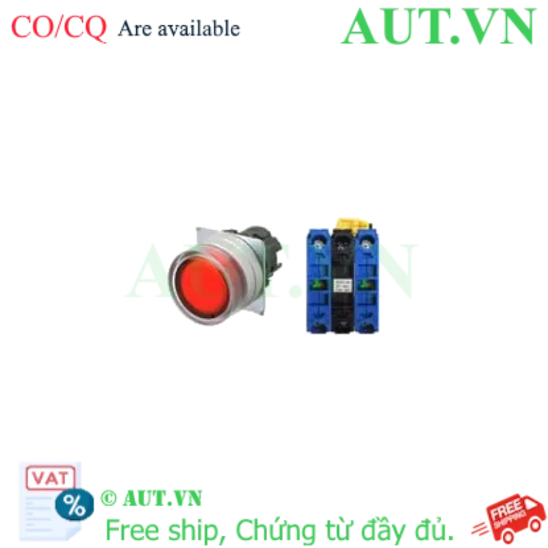 Ảnh của Công tắc nút nhấn Omron A22NL-MGM-TRA-G101-RC