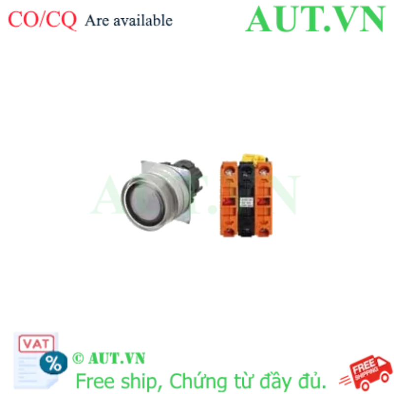 Ảnh của Công tắc nút nhấn Omron A22NL-MGM-TWA-G202-WB