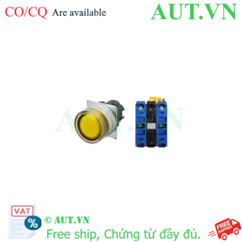 Ảnh của Công tắc nút nhấn Omron A22NL-MGM-TYA-G101-YC