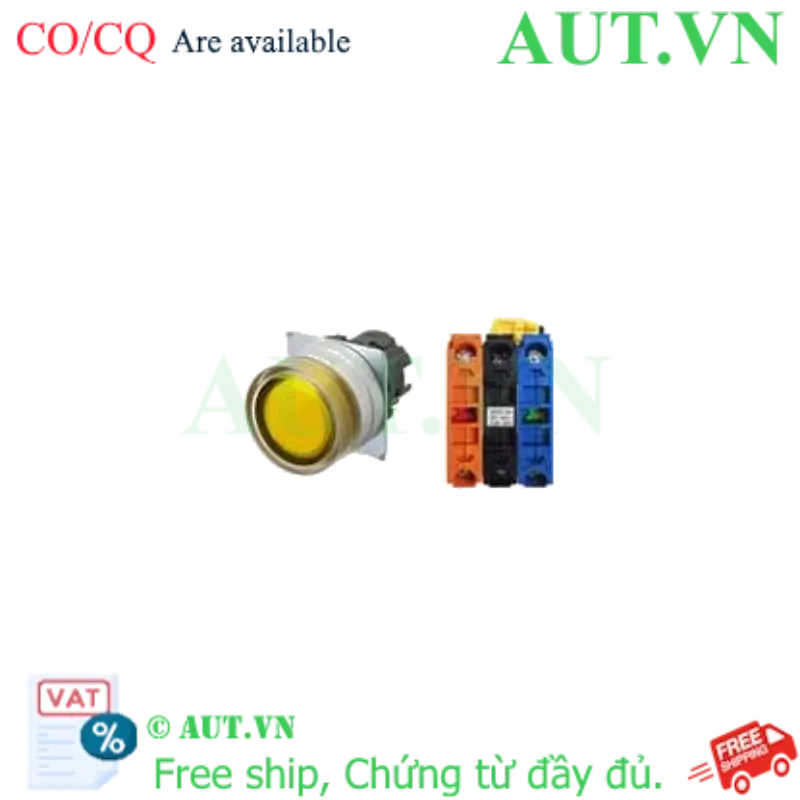 Ảnh của Công tắc nút nhấn Omron A22NL-MGM-TYA-G102-YC