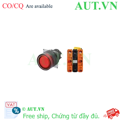 Ảnh của Công tắc nút nhấn Omron A22NL-BGA-TRA-G202-RD