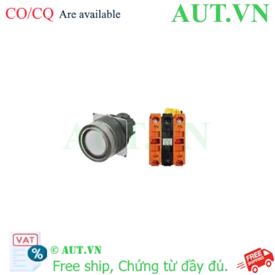 Ảnh của Công tắc nút nhấn Omron A22NL-BGA-TWA-G202-WA