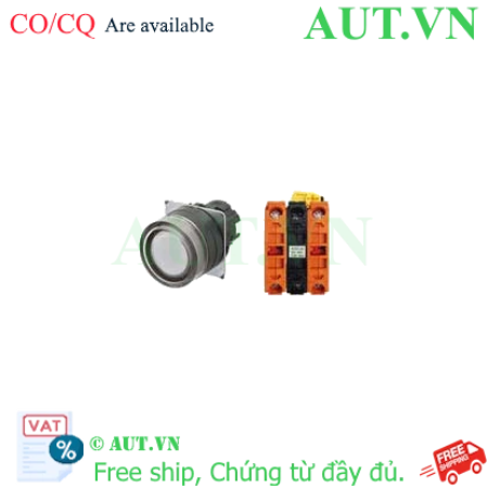 Ảnh của Công tắc nút nhấn Omron A22NL-BGA-TWA-G202-YE