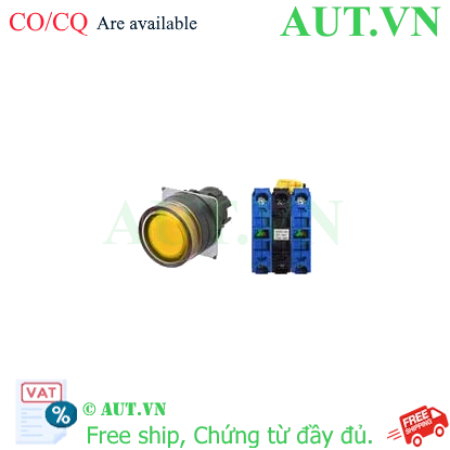 Ảnh của Công tắc nút nhấn Omron A22NL-BGA-TYA-G101-YD
