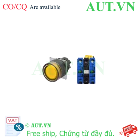 Ảnh của Công tắc nút nhấn Omron A22NL-BGA-TYA-G101-YD