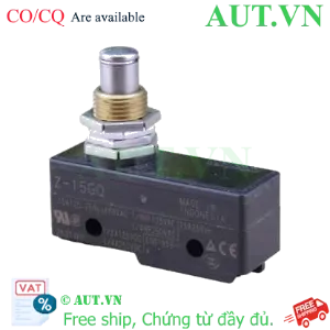Ảnh của Công tắc hành trình Omron Z-15GQ | Pin Plunger 15A SPDT | Chính hãng AUT VN