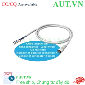 Ảnh của Cable cho cảm biến Omron XS5F-D421-C80-F