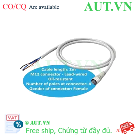 Ảnh của Cable cho cảm biến Omron XS5F-D421-C80-F