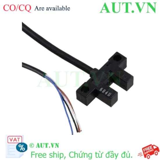 Ảnh của Cảm biến quang Omron EE-SX950P-R 1M - Ngõ ra PNP, Tần số 1kHz, Cáp Robot Chống Uốn Siêu Bền