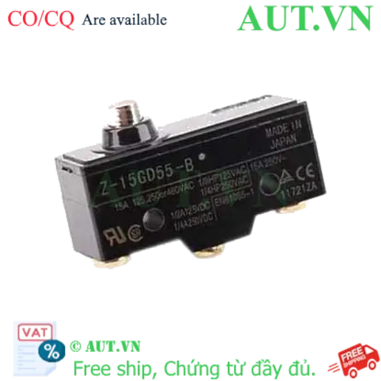 Ảnh của Công tắc hành trình Limit Switch Omron Z-15GD55-B