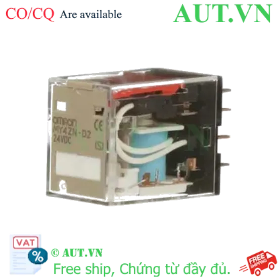 Ảnh của Rơ le trung gian Omron MY4ZN-D2 DC24 (S)