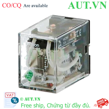 Ảnh của Rơ le trung gian Omron LY2N-D2 DC24V: 8 Chân, 10A, Bảo Vệ PLC Tuyệt Đối | AUT VN