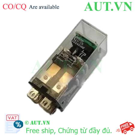 Ảnh của Rơ le trung gian Omron LY2N-CR AC220/240 - Chính hãng, 8 chân, 10A
