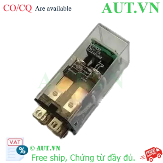 Ảnh của Rơ le trung gian Omron LY2N-CR AC220/240 - Chính hãng, 8 chân, 10A