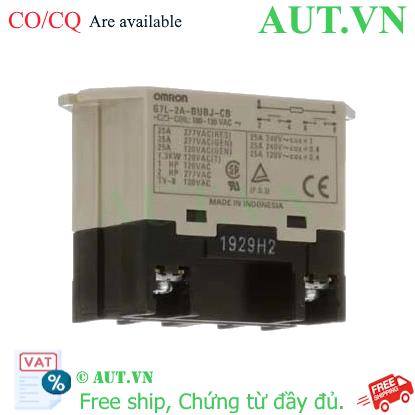 Ảnh của Rơ le trung gian Omron G7L-2A-BUBJ-CB AC100/120
