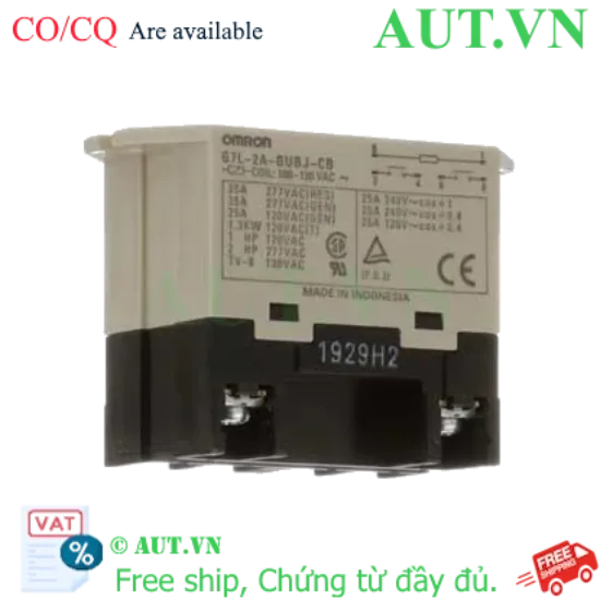 Ảnh của Rơ le trung gian Omron G7L-2A-BUBJ-CB AC100/120
