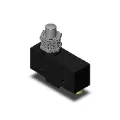 Ảnh của Công tắc hành trình Omron Z-15EQ-B | Chịu tải 15A, SPDT, Chốt Thép Không Gỉ