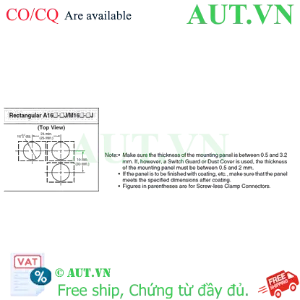 Ảnh của Công tắc nút nhấn Omron A16L-JYA-12D-1