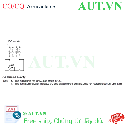 Ảnh của Rơ le trung gian Omron MY4ZN DC12