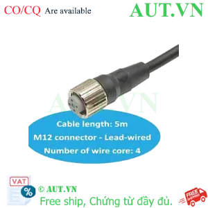 Ảnh của Cable cho cảm biến Omron XS2F-M12PVC4S5M
