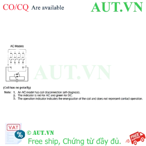 Ảnh của Rơ le trung gian Omron MY4ZN AC200/220