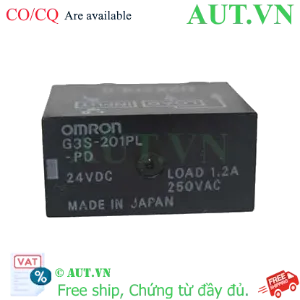 Ảnh của Relay Bán Dẫn Omron G3S-201PL-PD DC24 | Đóng Ngắt Siêu Tốc, 1.2A, Gắn PCB