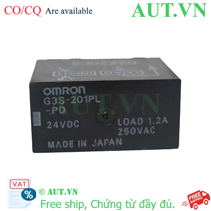 Ảnh của Relay bán dẫn Omron G3S-201PL-PD DC24