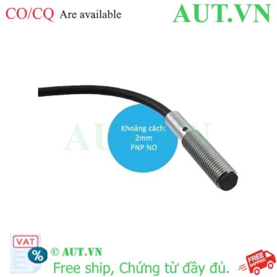 Ảnh của Cảm biến tiệm cận Omron E2B-S08KN02-WP-B1 | M8, PNP NO, Chống nước IP67, Thép SUS303