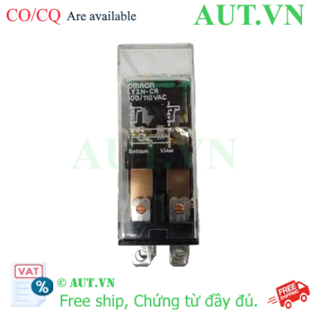 Ảnh của Rơ le trung gian Omron LY2N-CR AC100/110