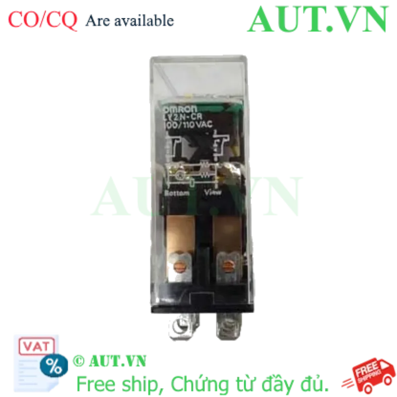 Ảnh của Rơ le trung gian Omron LY2N-CR AC100/110