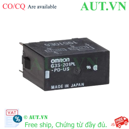 Ảnh của Relay Bán Dẫn Omron G3S-201PL-PD-US DC12 - 1.2A, 100-240VAC, Siêu Bền