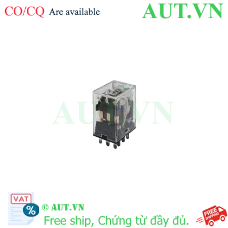 Ảnh của Rơ le trung gian Omron MY3N DC24V (3PDT, 5A, 11 chân)