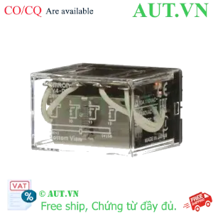 Ảnh của Rơ le trung gian Omron LY4-D DC24 - 14 Chân, 4PDT, 10A - Chính hãng AUT VN