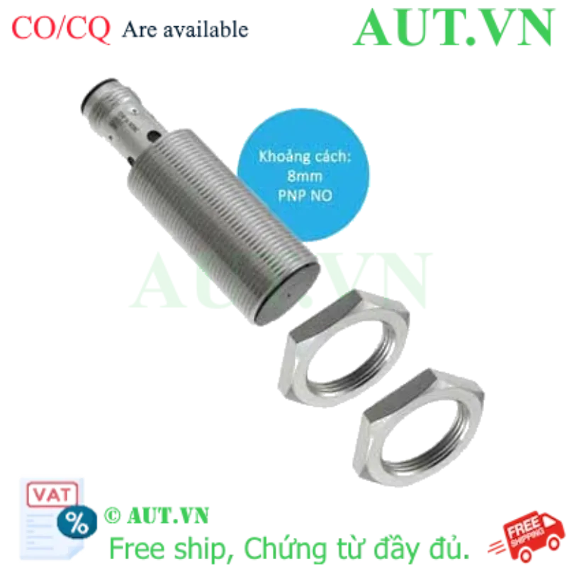 Ảnh của Cảm biến tiệm cận Omron E2B-M18KS08-M1-B1 | M18, PNP NO, 8mm, Giắc M12 - AUT VN