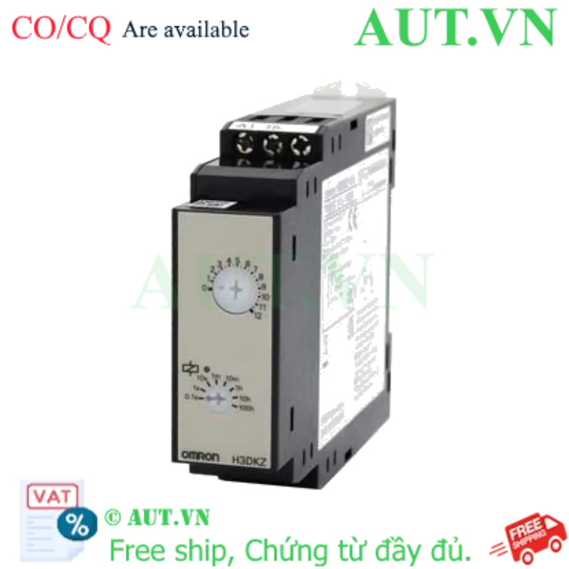 Ảnh của Timer Omron H3DKZ-A2A DC12 - On-Delay, 12V DC, Slim 22.5mm | AUT VN