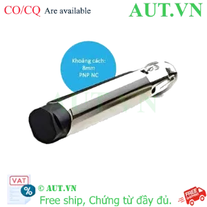 Ảnh của Cảm biến tiệm cận Omron E2B-M12KN08-M1-B2 | Thân M12, Phát hiện 8mm, PNP NC - Chính hãng AUT VN