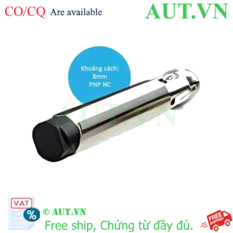 Ảnh của Cảm biến tiệm cận Omron E2B-M12KN08-M1-B2 | Thân M12, Phát hiện 8mm, PNP NC - Chính hãng AUT VN