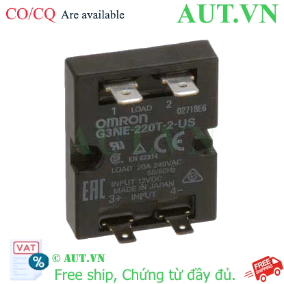Ảnh của Relay bán dẫn Omron G3NE-220T-2-US DC12