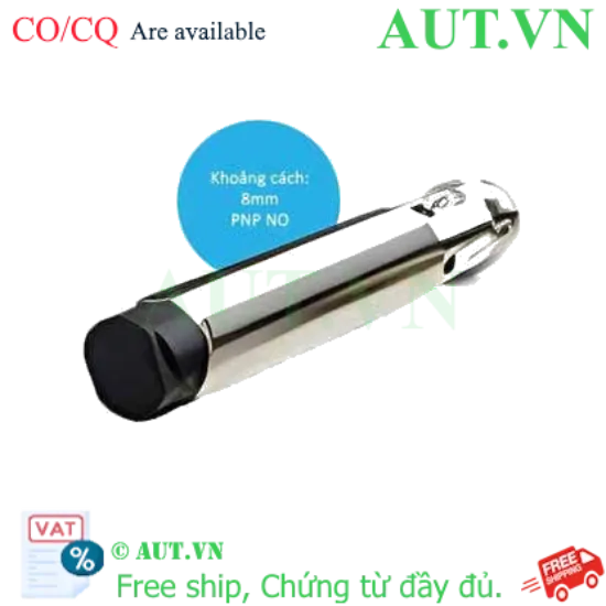 Ảnh của Cảm biến tiệm cận Omron E2B-M12KN08-M1-B1: M12, 8mm, PNP NO - Chống nước IP67, Chính hãng AUT VN