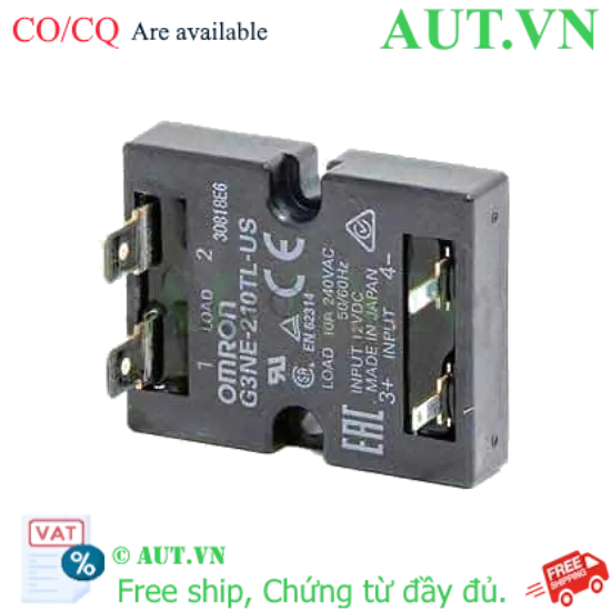 Ảnh của Relay bán dẫn Omron G3NE-210TL-US DC12