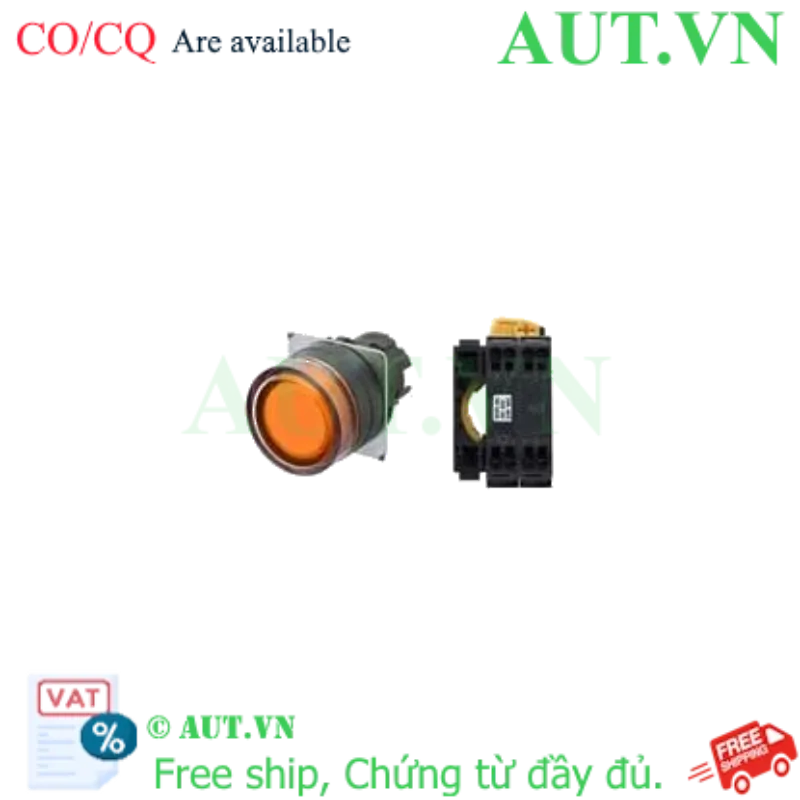 Ảnh của Công tắc nút nhấn Omron A22NL-BGM-TOA-P100-OB
